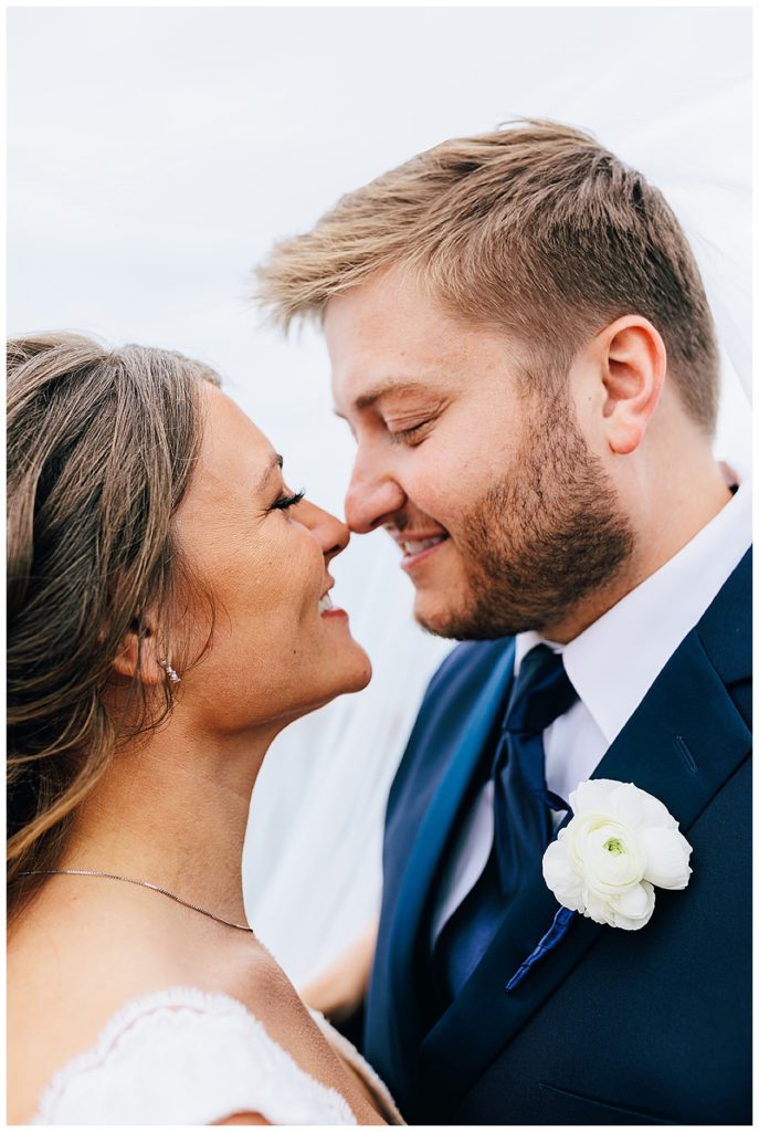 Couple shares intimate moment for Kayla Bouren Photography.