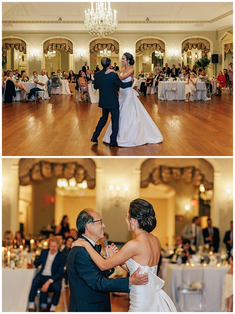 Father and daughter dance by Chic Detroit Wedding