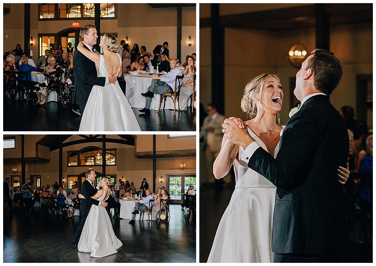 Husband and wife dance together for Kayla Bouren Photography
