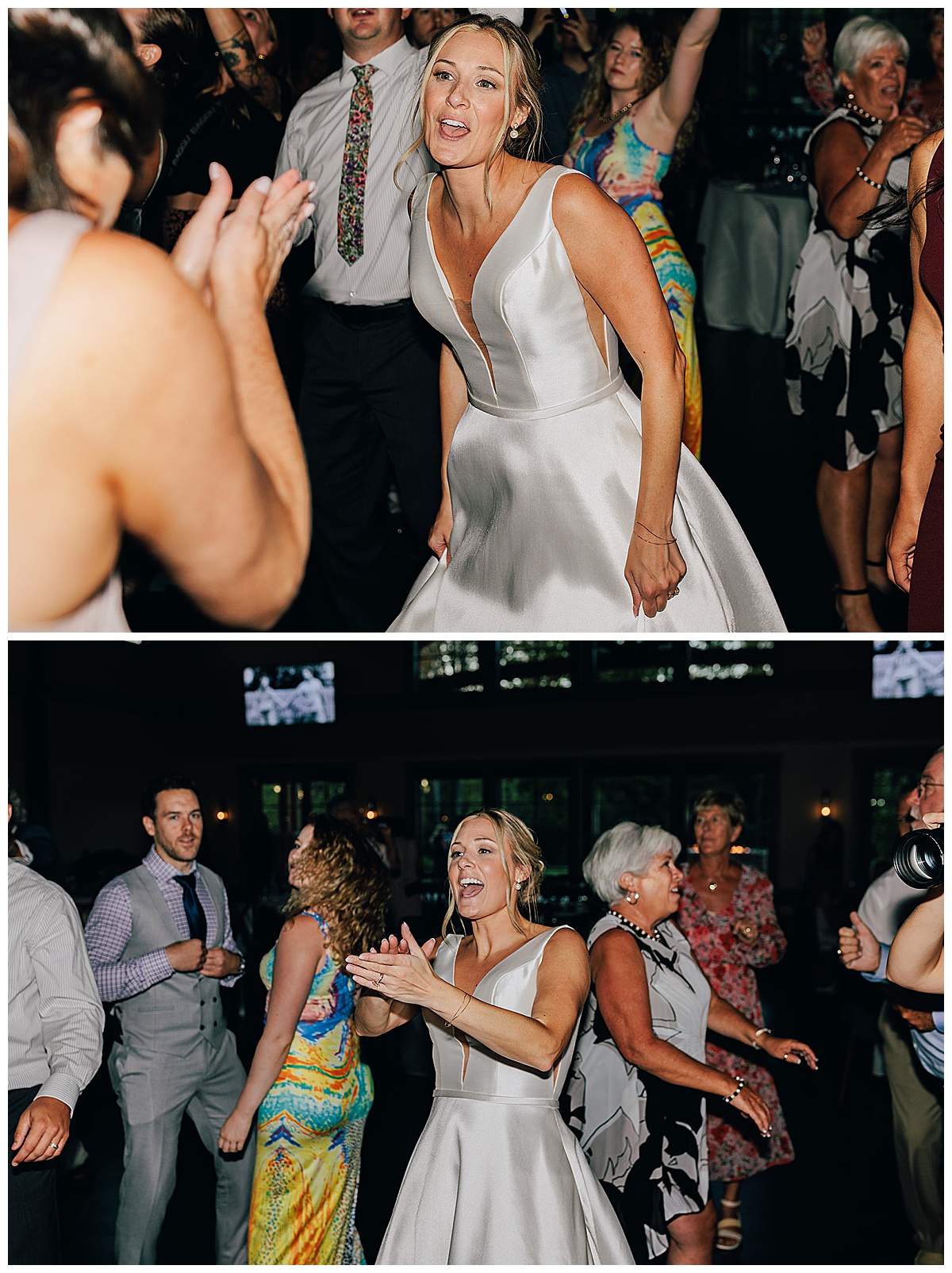 Bride dances for Kayla Bouren Photography
