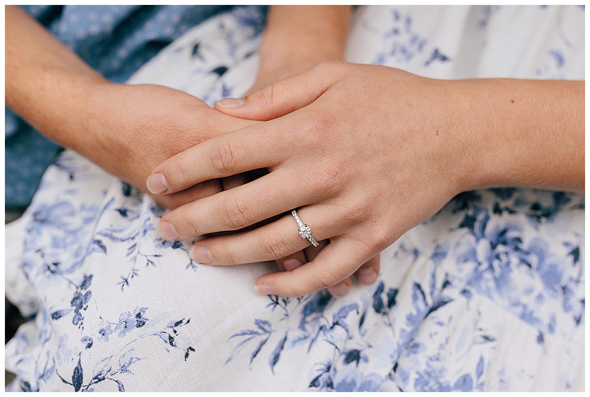 Beautiful engagement ring by Kayla Bouren Photography