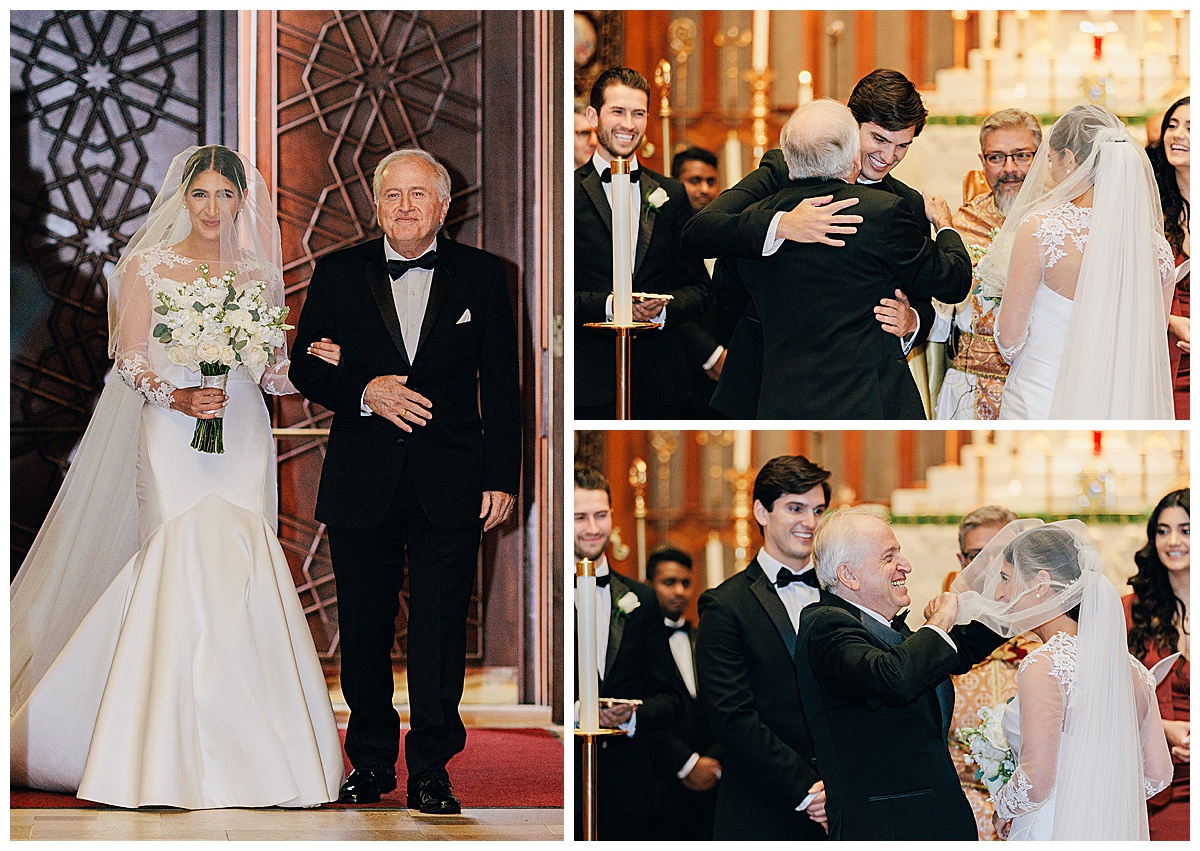 Dad walks daughter down the aisle for Epic Regency Manor