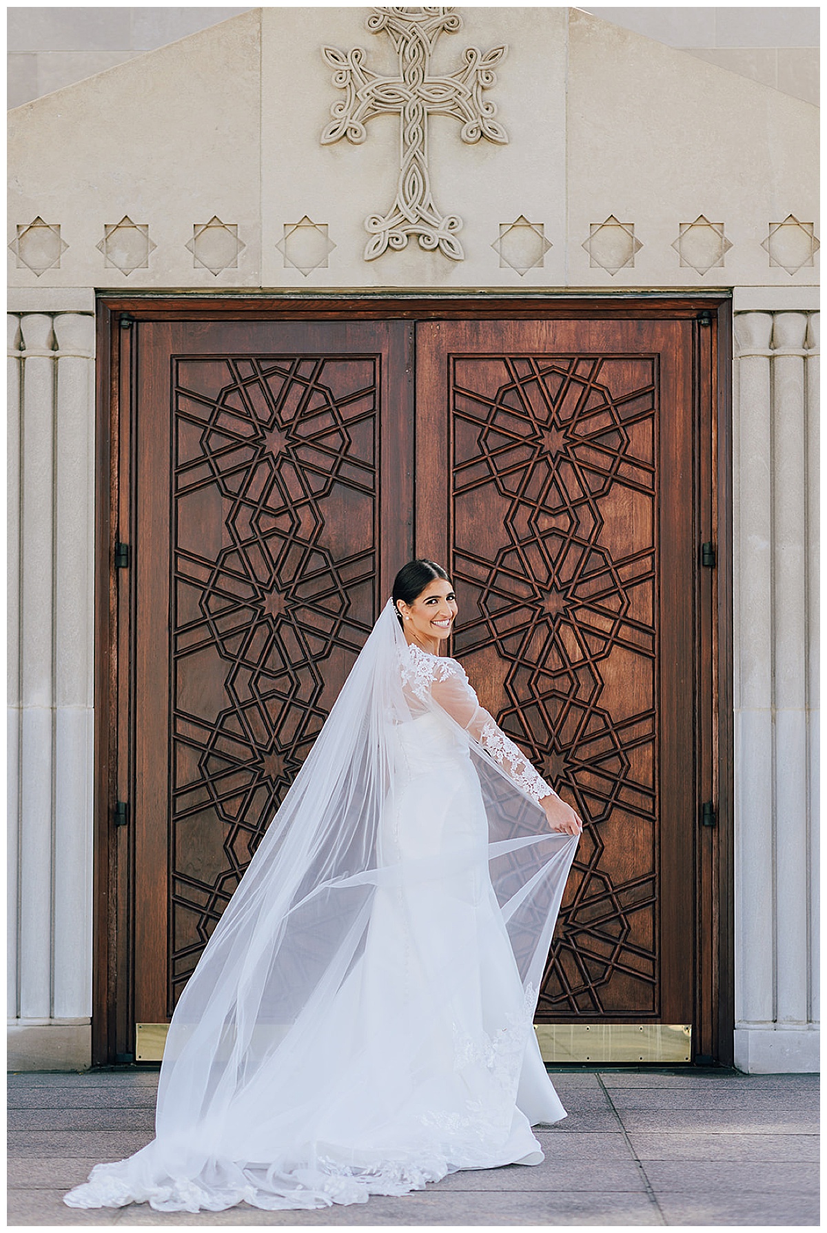 Bride spins her veil for Epic Regency Manor