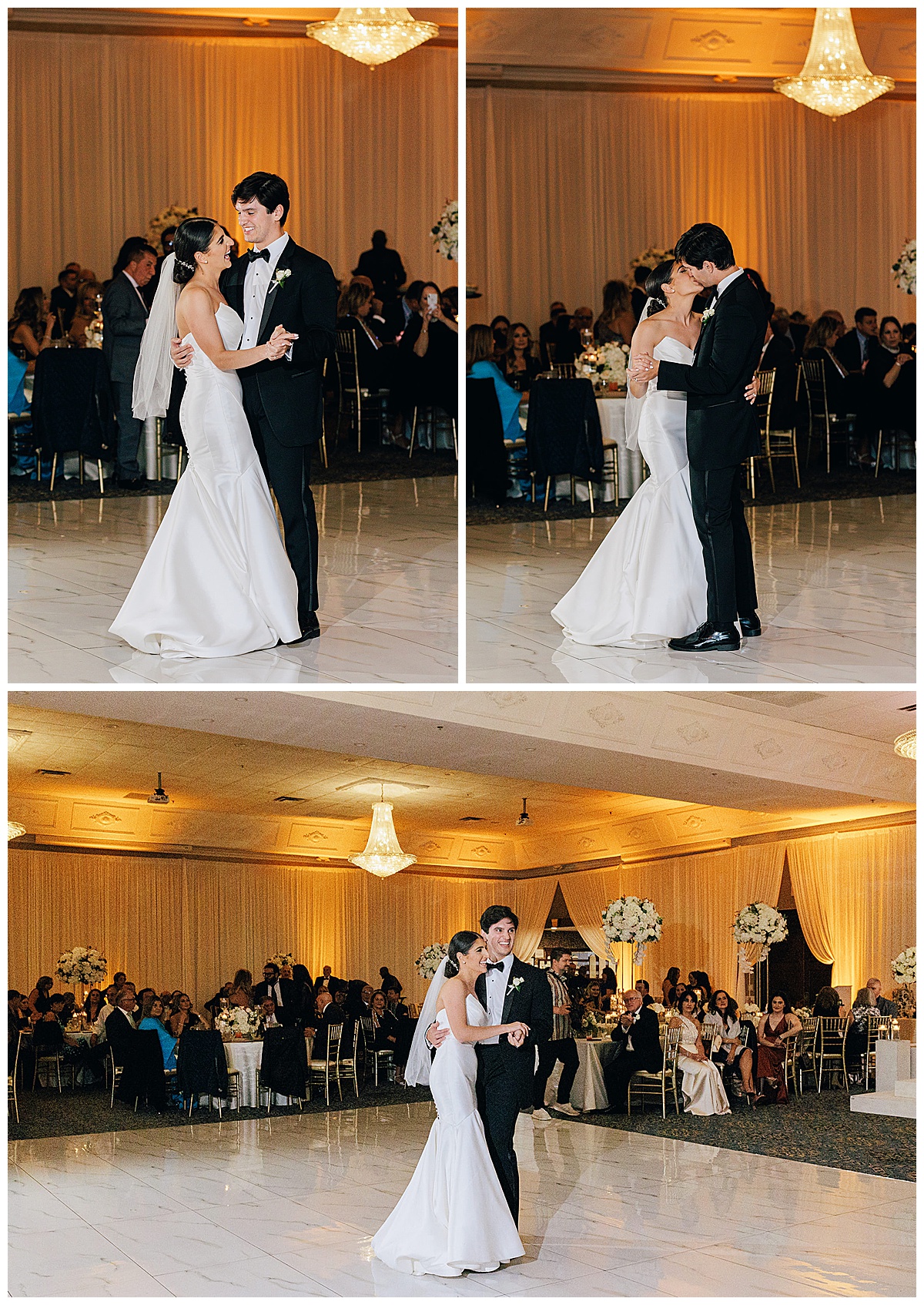 Husband and wife dance together for Detroit Wedding Photographer