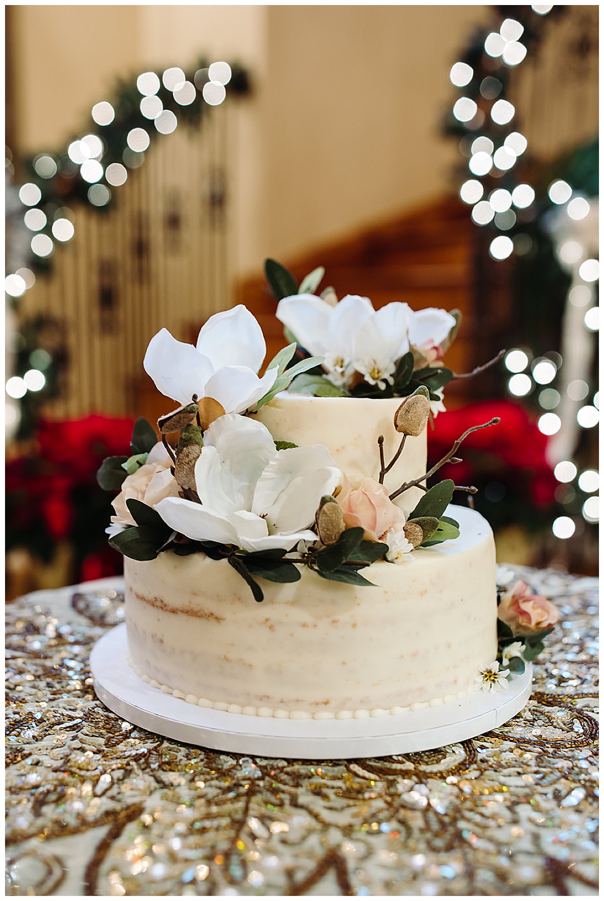 Beautiful cake for Detroit Wedding Photographer