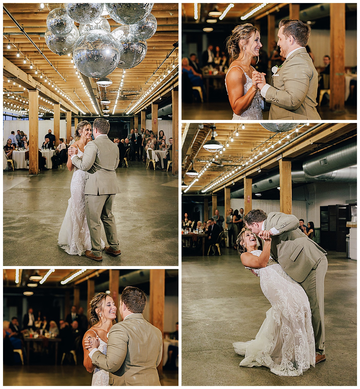 First dance for Detroit Wedding Photographer