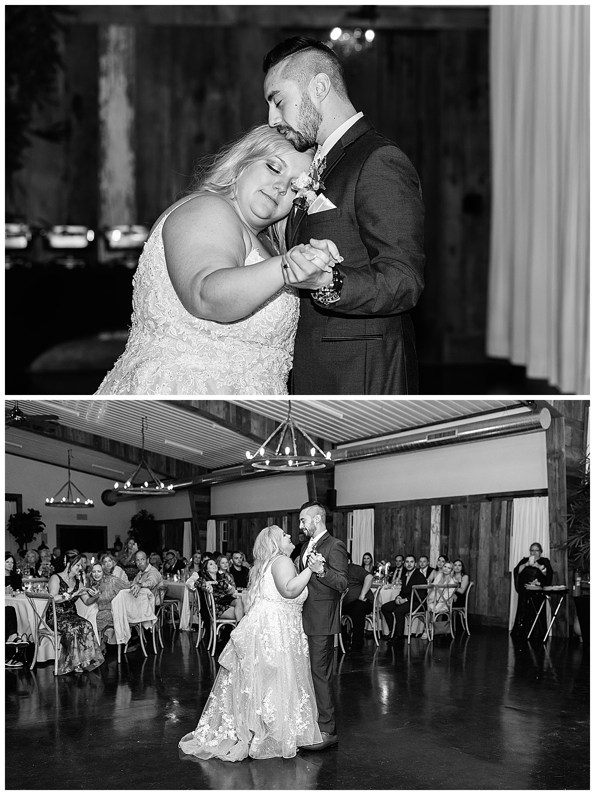 Husband and wife dance together for Detroit Wedding Photographer