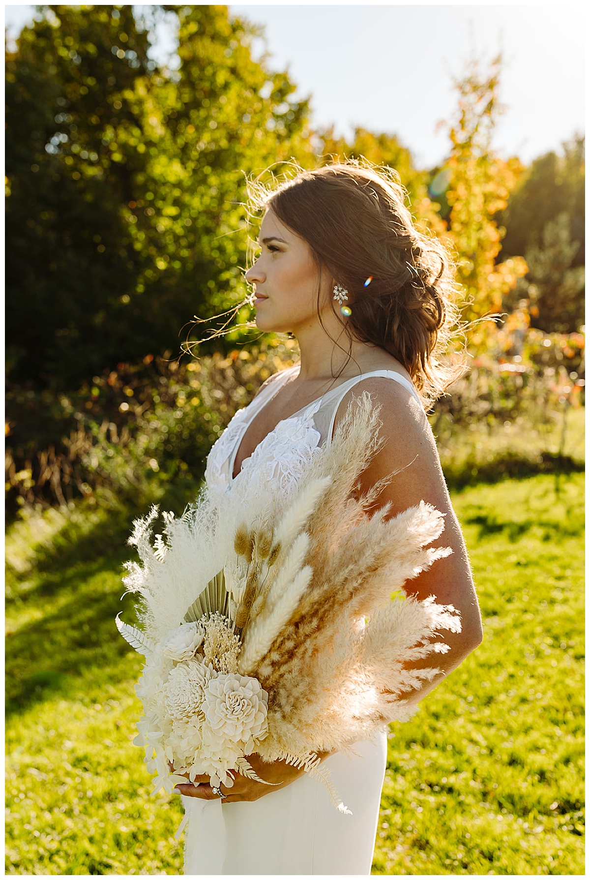 Bridal bouquet for Kayla Bouren Photography