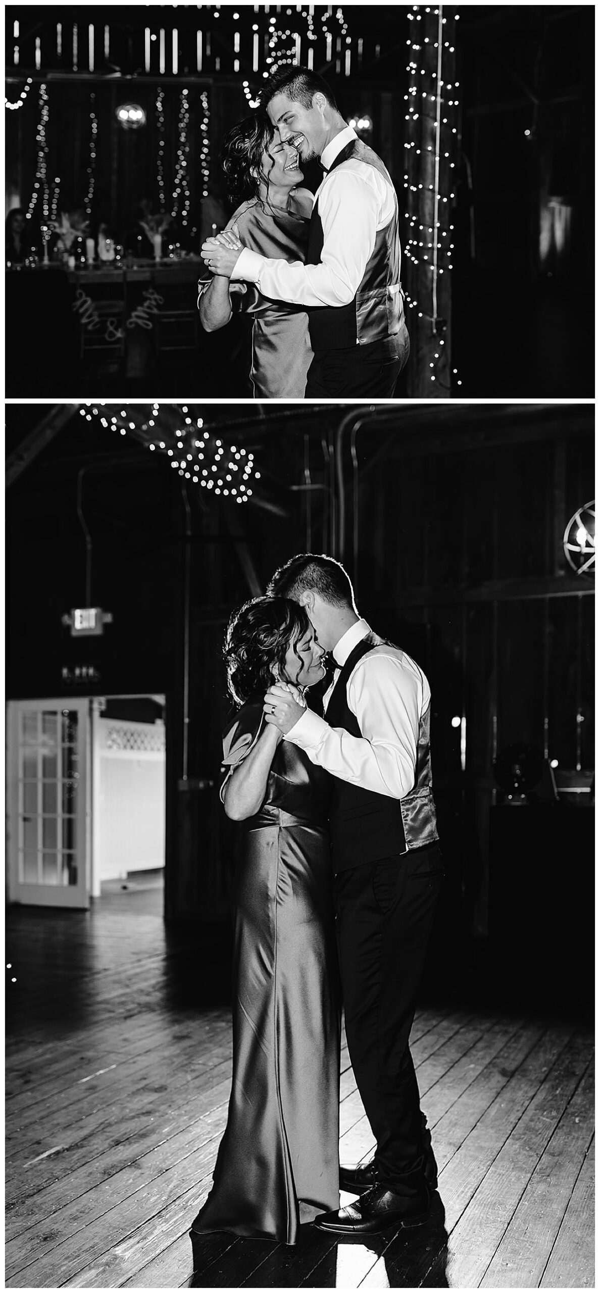 Mother and son dance together for Kayla Bouren Photography