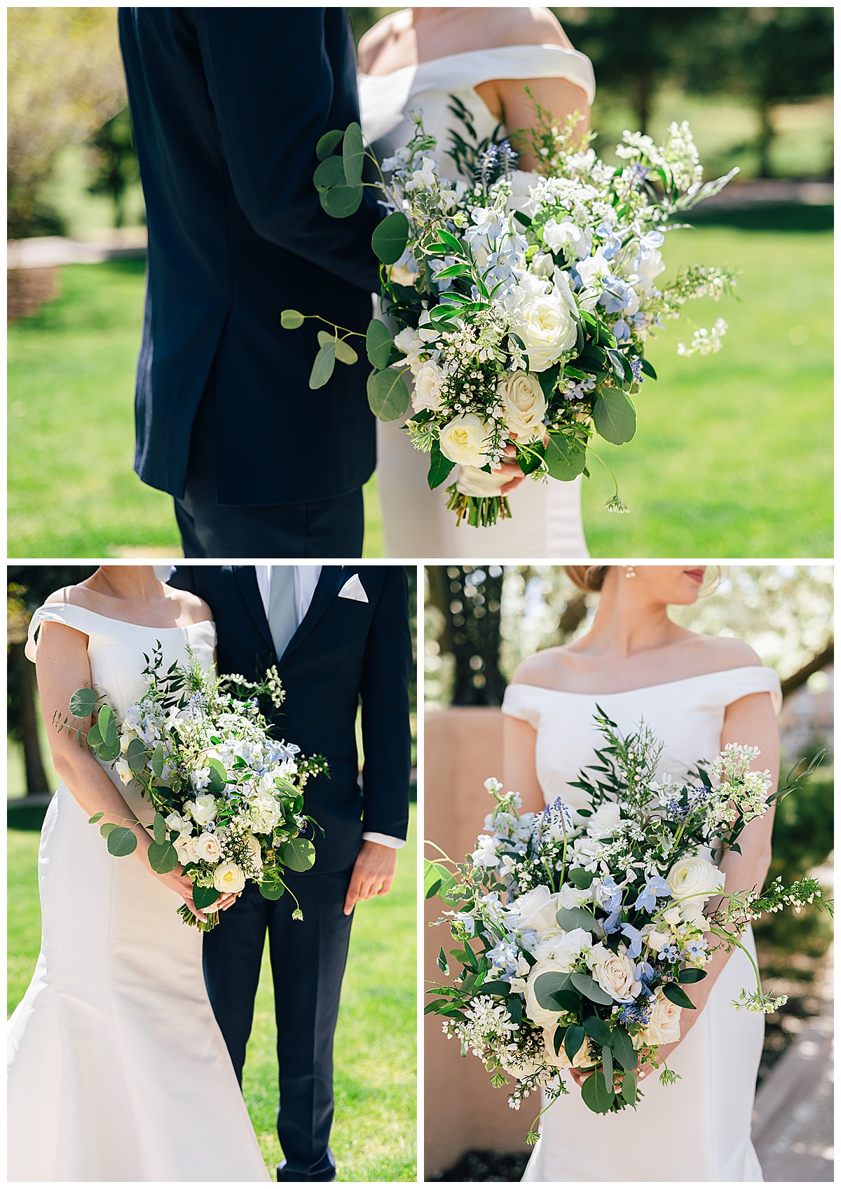 Bouquet of gorgeous flowers for luxury Colorado wedding