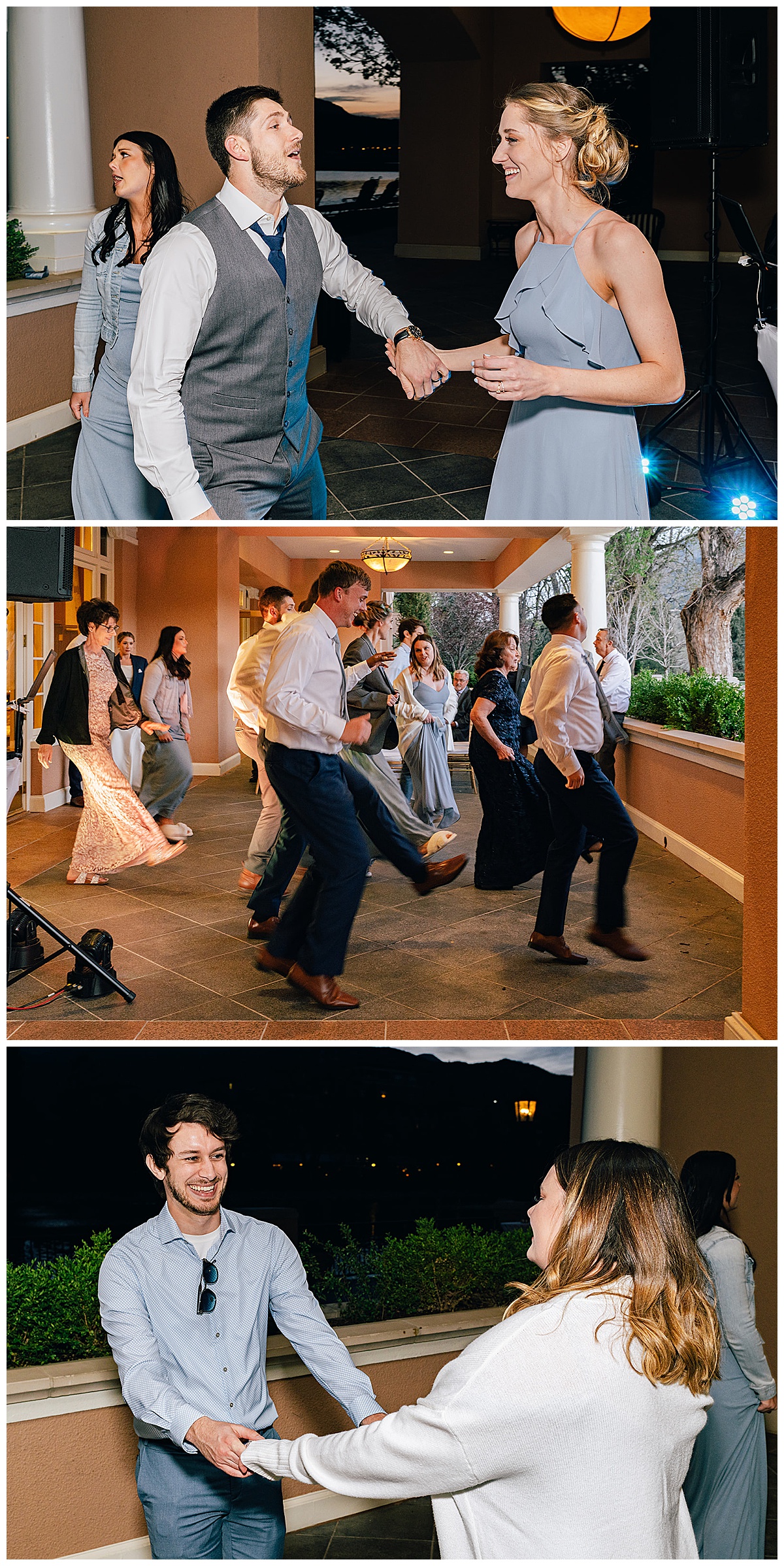 Dance floor fun by Kayla Bouren Photography