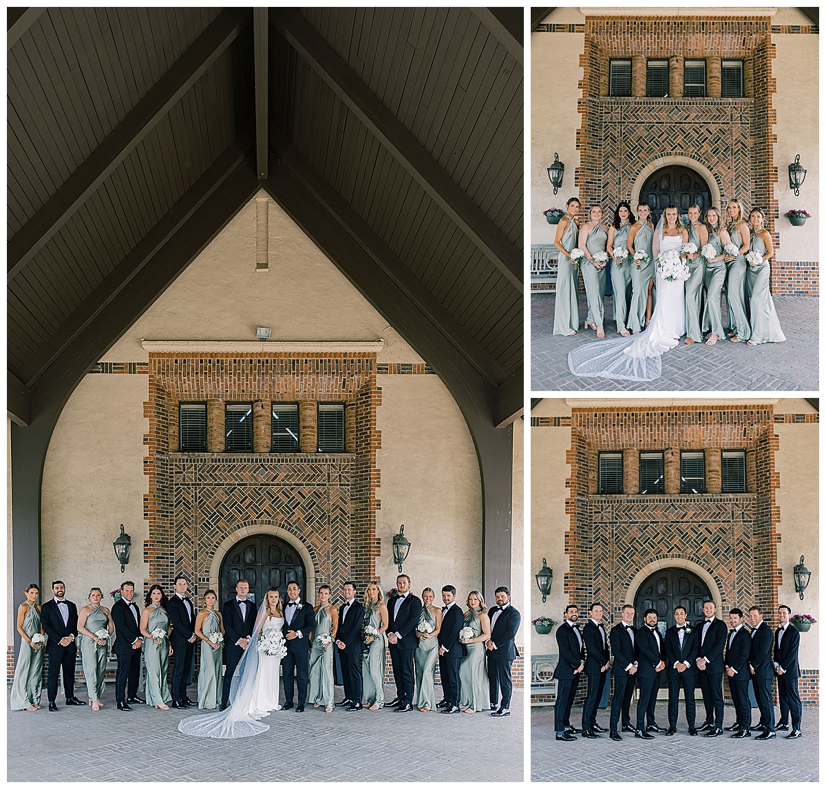 Stunning wedding party for Detroit Wedding Photographer