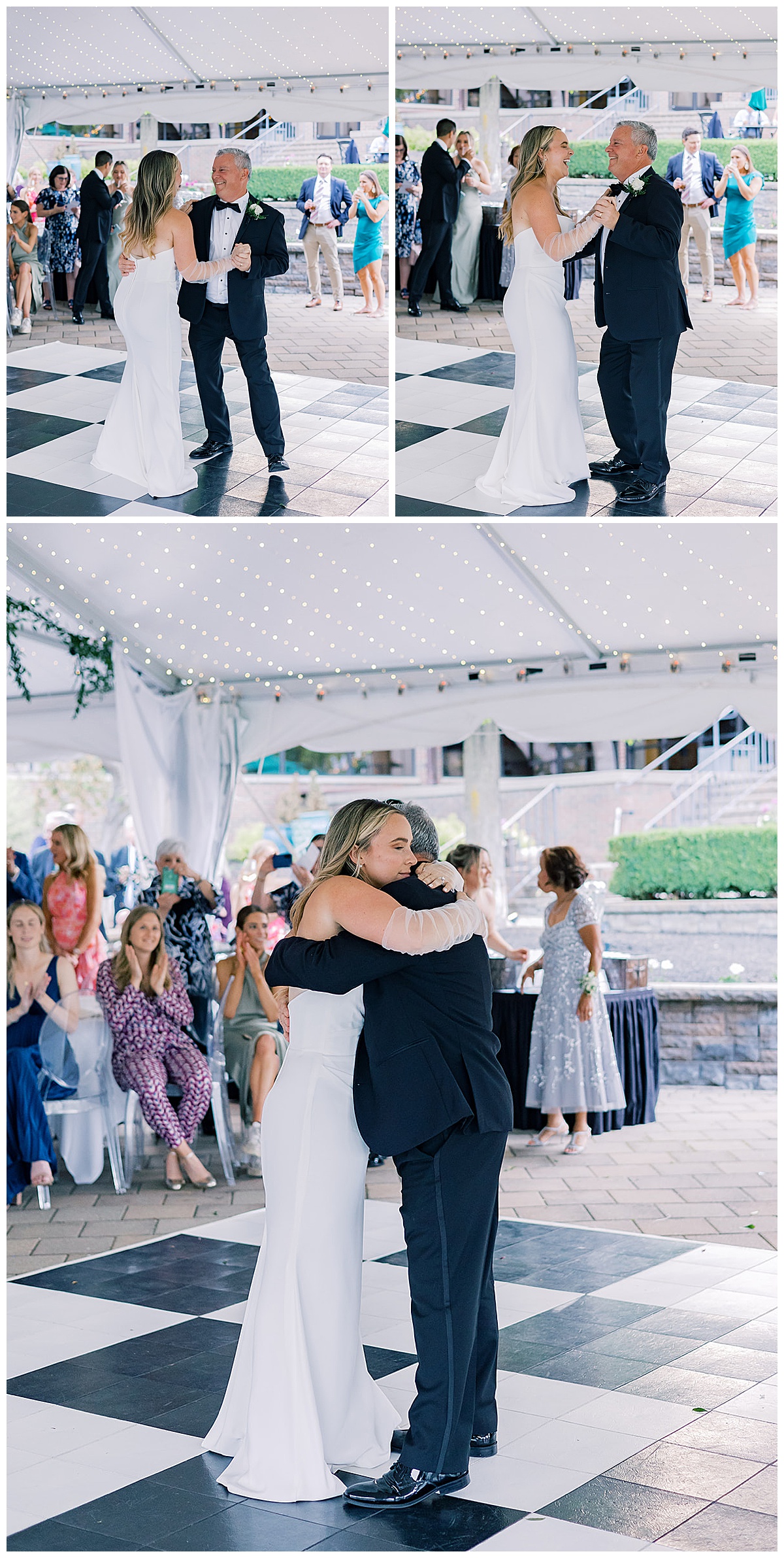 Bride shares a dance for Kayla Bouren Photography
