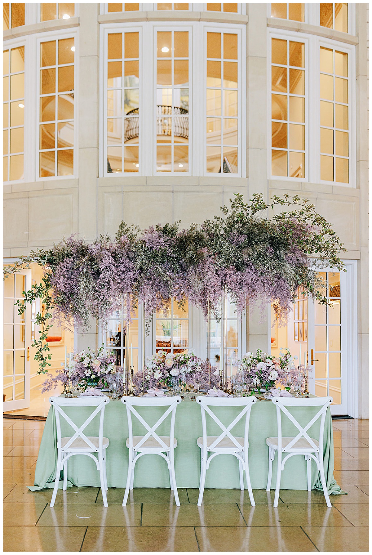 Gorgeous wedding table display by Kayla Bouren Photography