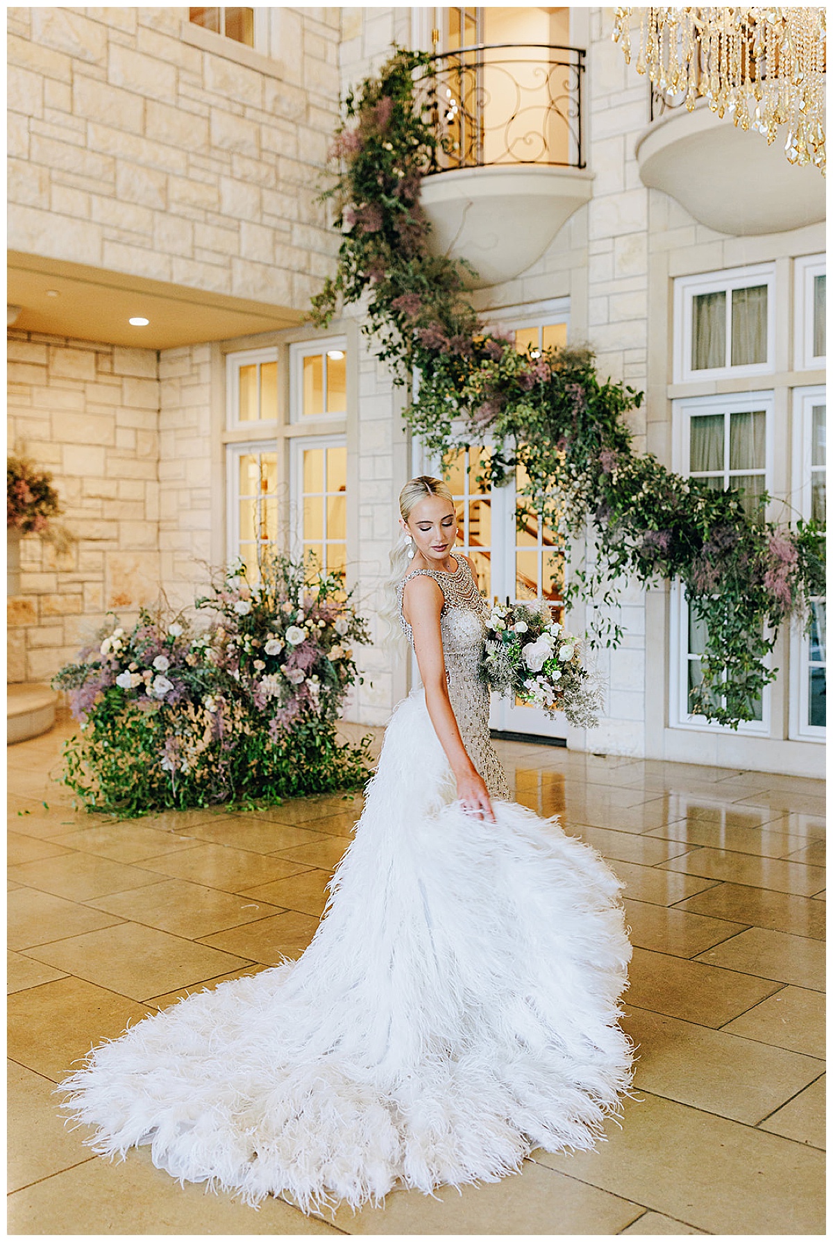 Woman twirls in wedding gown for Detroit Wedding Photographer