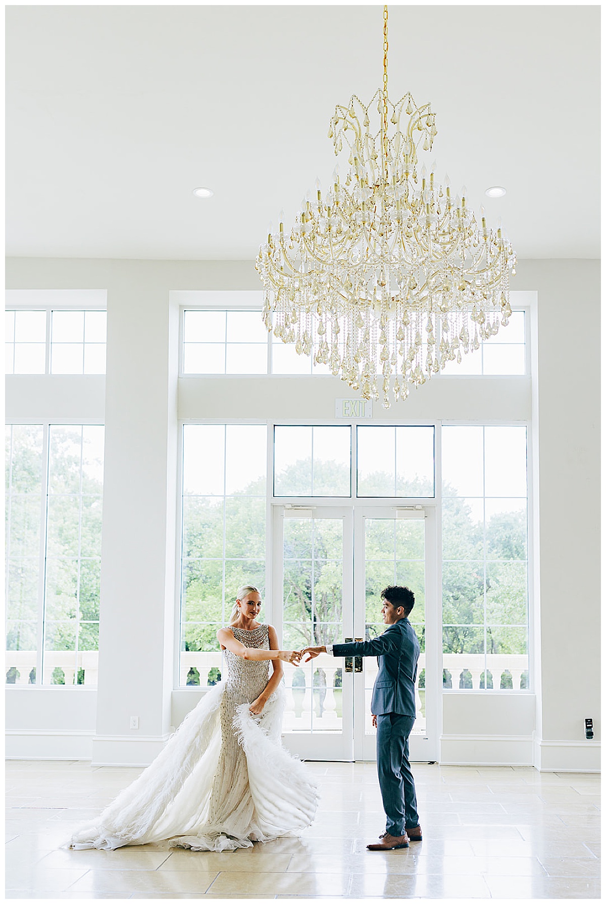 Husband and wife share a dance for Detroit Wedding Photographer