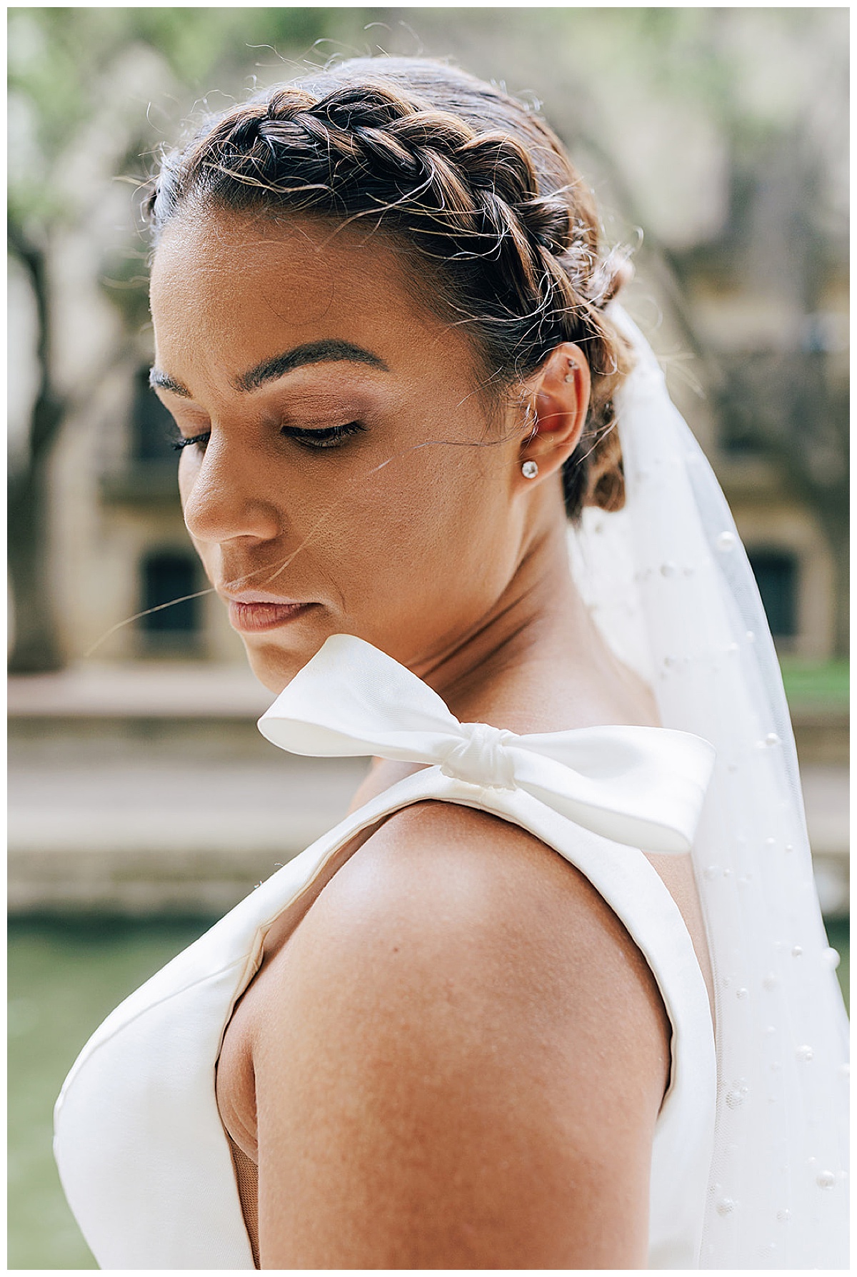 Stunning bridal hair and makeup for Kayla Bouren Photography