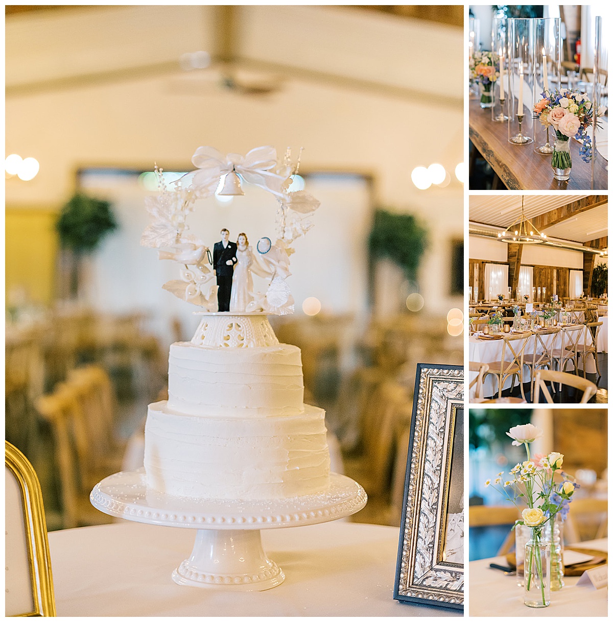 Table decor and details for Detroit Wedding Photographer