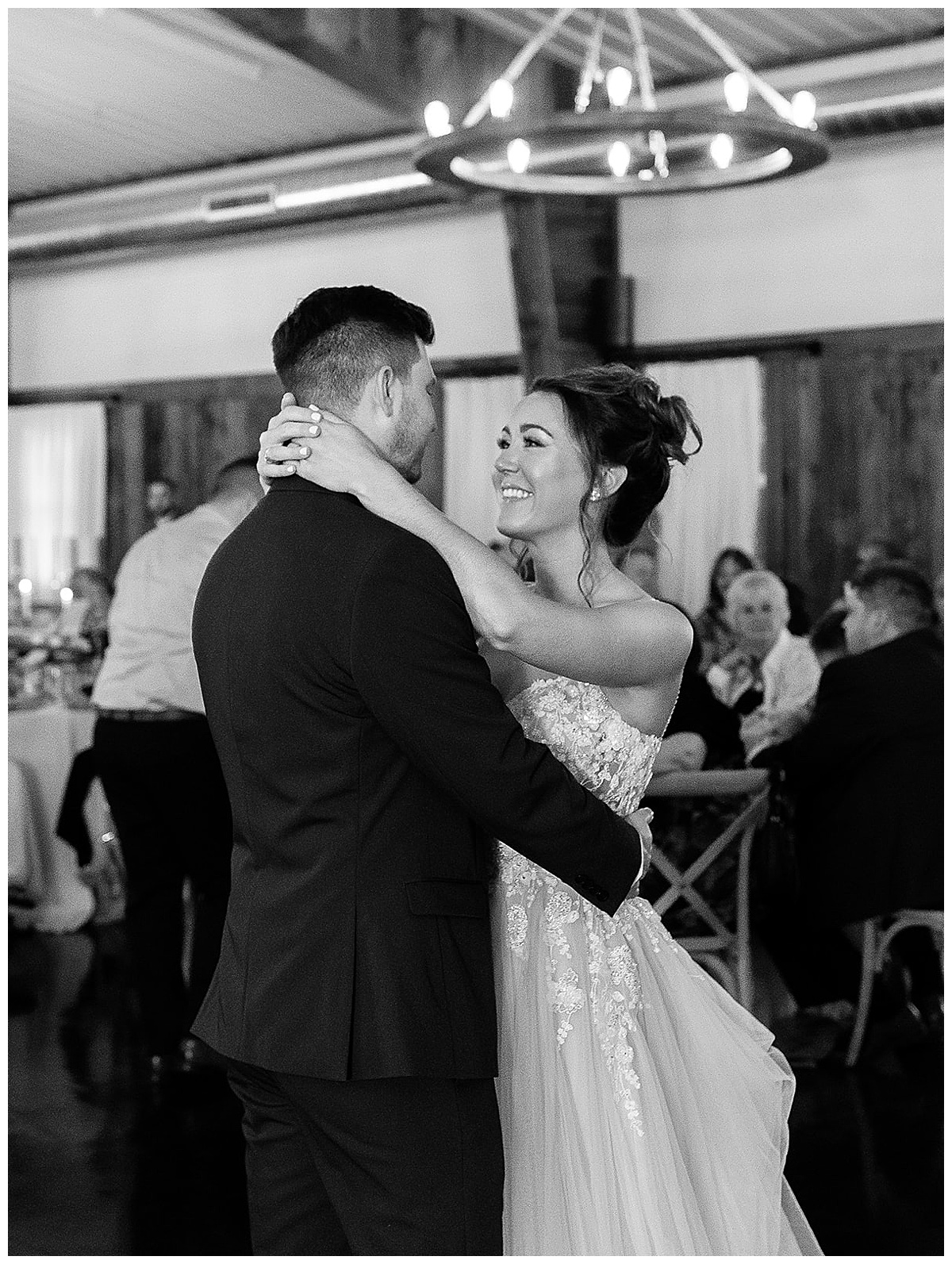 Man and woman dance together for  Kayla Bouren Photography