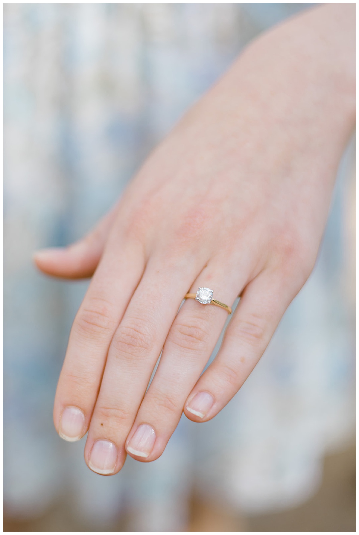 Stunning engagement ring for Detroit Wedding Photographer