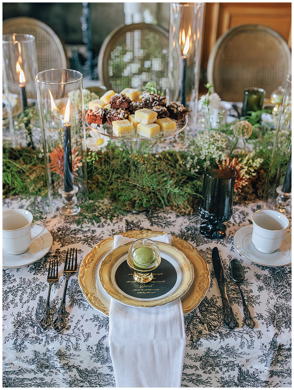 Luxury table settings for the War Memorial Editorial
