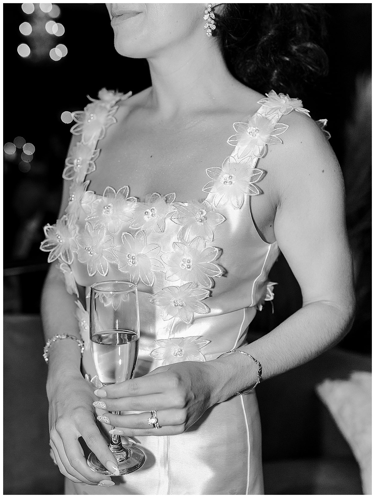 Stunning reception dress for Kayla Bouren Photography
