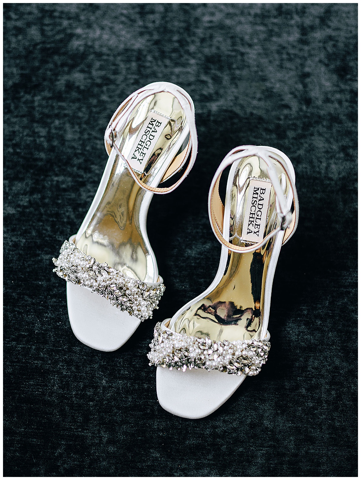 Wedding day shoes for Kayla Bouren Photography