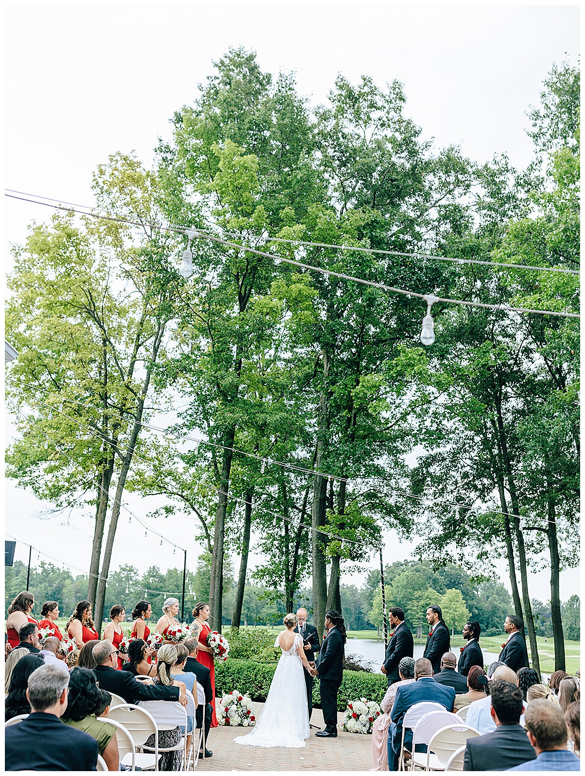 Gorgeous ceremony views for Kayla Bouren Photography