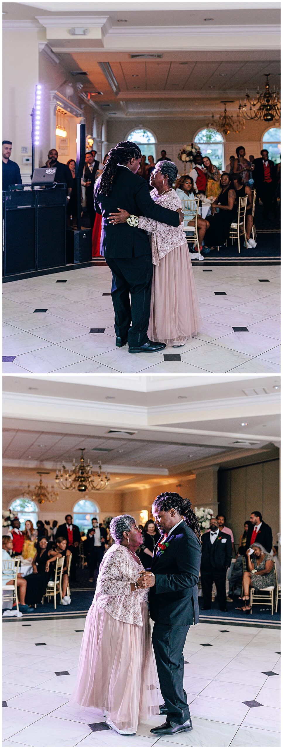 Mother and son dance for Detroit Wedding Photographer