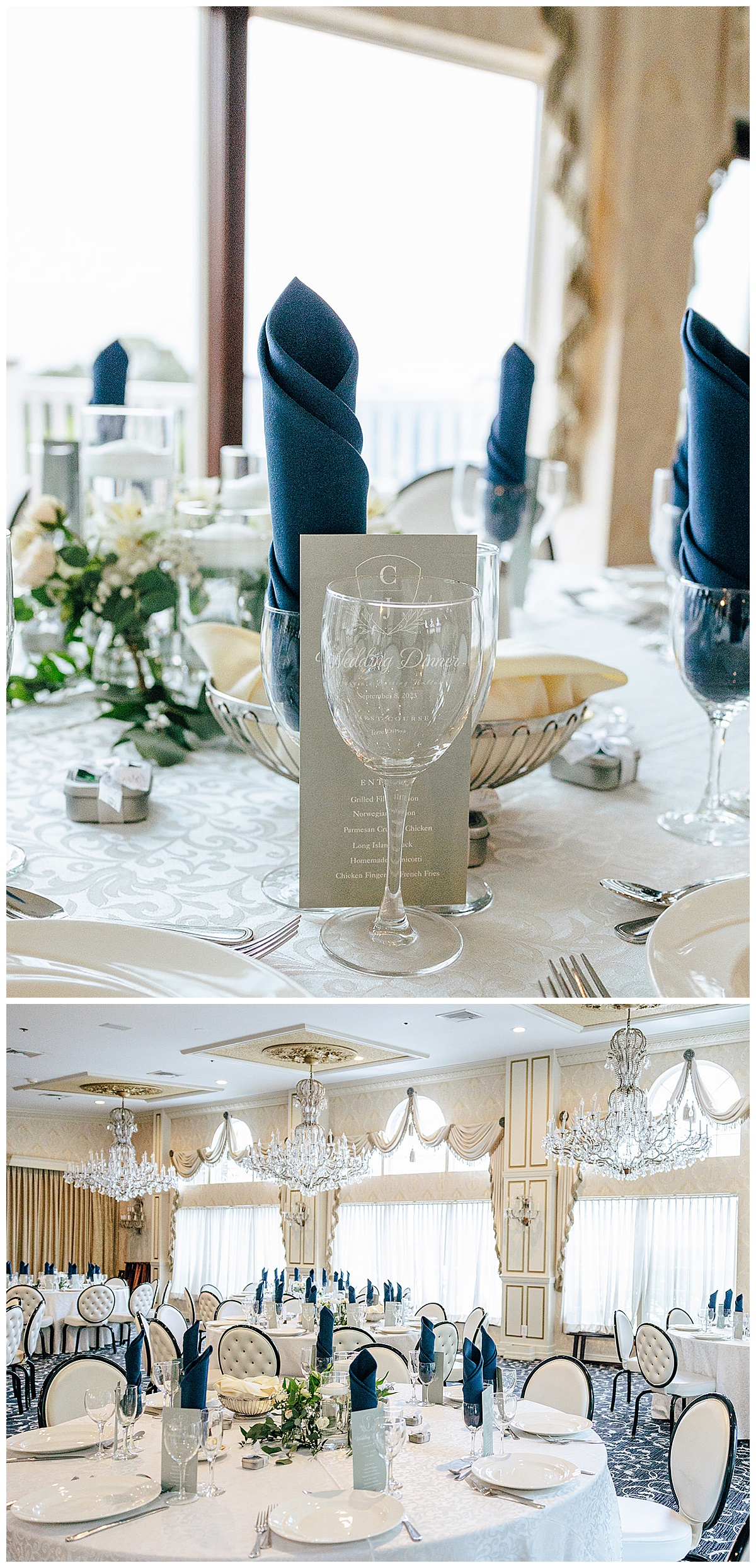 Stunning wedding reception decor for Kayla Bouren Photography