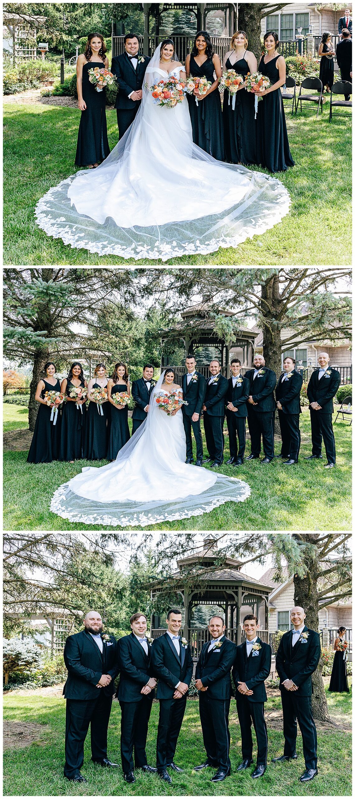 Stunning wedding party for Detroit Wedding Photographer