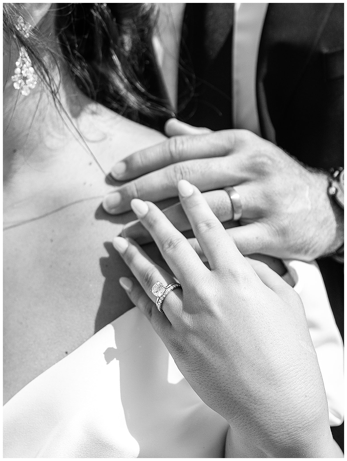 Stunning wedding ring for Detroit Wedding Photographer 