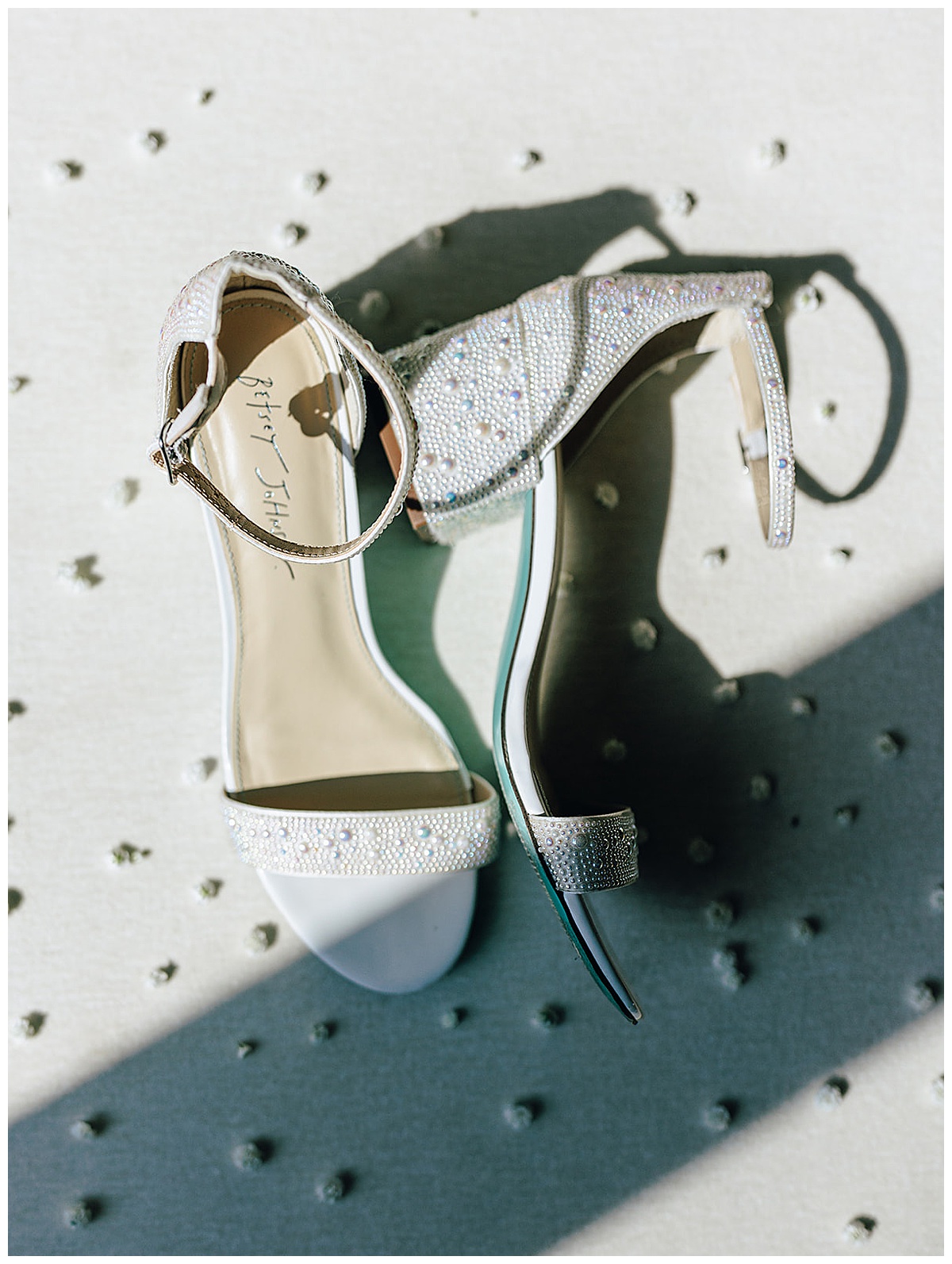 Bridal shoes for Detroit Wedding Photographer